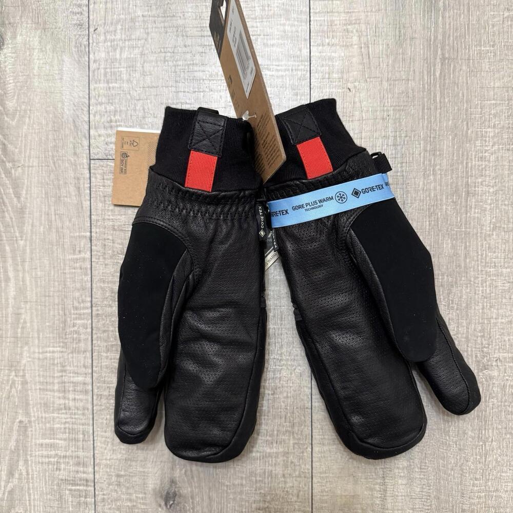 The North Face Montana Pro SG GTX Trigger Mitt Black Ski Snow Size Large - Picture 3 of 5